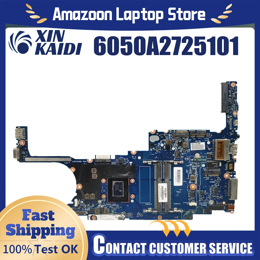 

Материнская плата для ноутбука HP EliteBook 725 G3 6050A2725101 826627-601 826627-001 A8-8600 725-G3, протестирована нормально