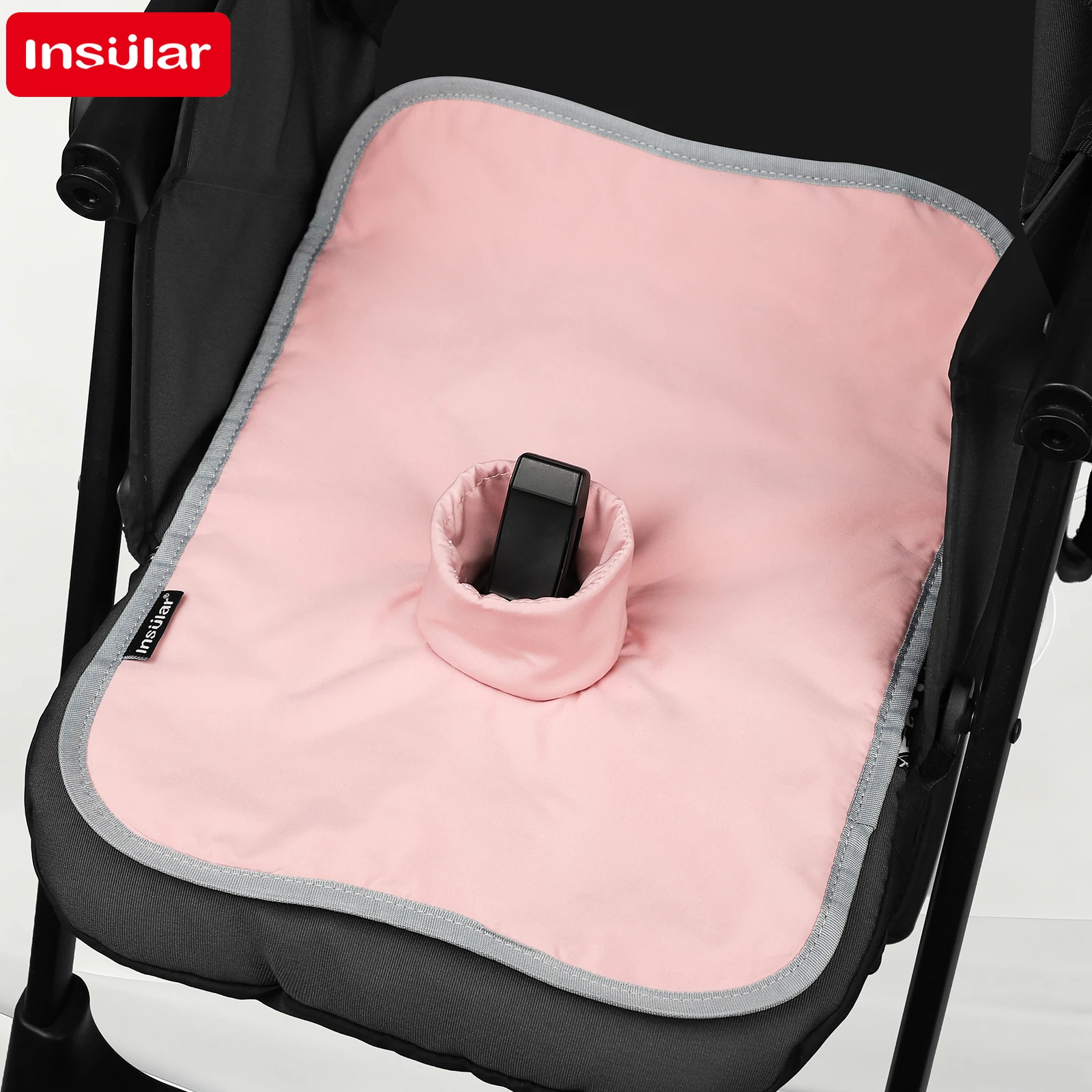 Universal Portable 3-Layer Diaper Pad for Stroller - Waterproof Infant Safety Seat with Anti-Slip Feature Easy Clean Kids Stroll
