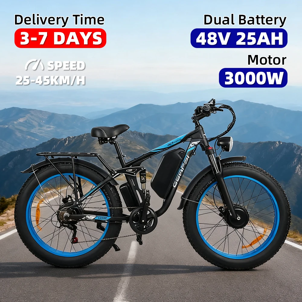 

Цельный дропшиппинг 26-дюймовый электрический снегоход 3000W48V25AH с литиевой батареей внедорожный электрический снегоход из United Sta