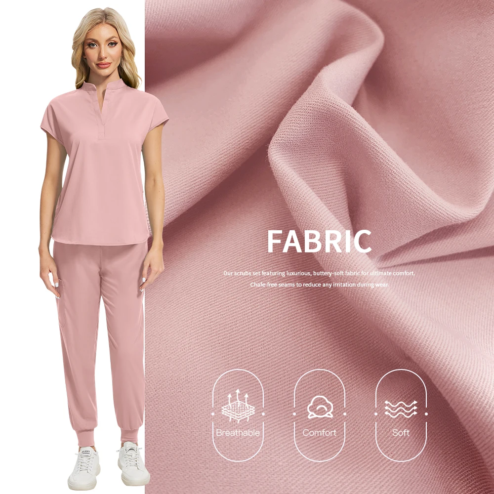 Hospital Nurse Uniform Set Women Medical Uniform Dental Clinic Workwear Beauty Salon Work Clothes Surgical Set Nurse Accessories