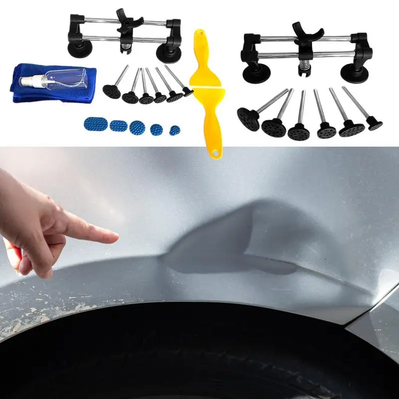 

Dent Repair Tool Metal Paint Less Body Suction Cup Puller Non Slip Kit Adjustable Auto Bridge Lifter Multiple Sizes Pit Remover