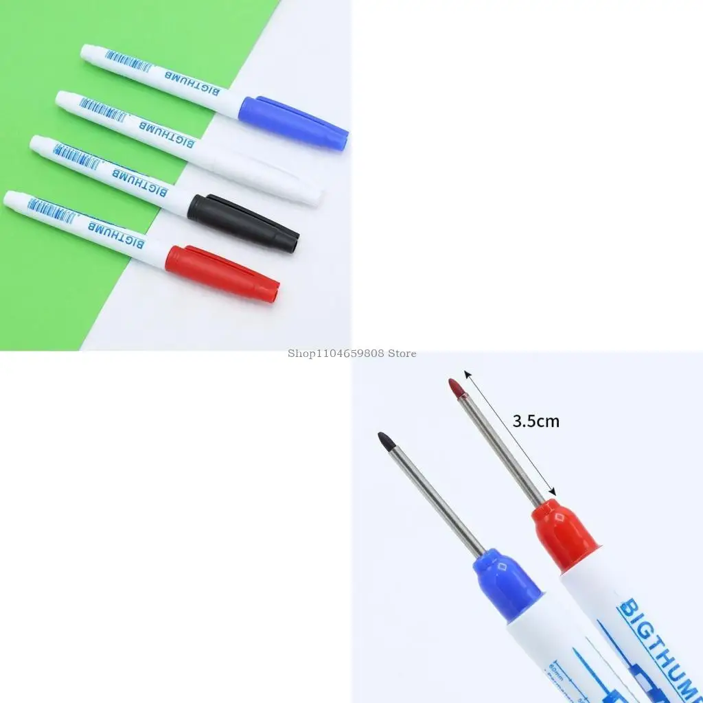 30 مللي متر طرف طويل نجار ماركر النجارة علامة أداة طرف طويل ثقب عميق ماركر #1