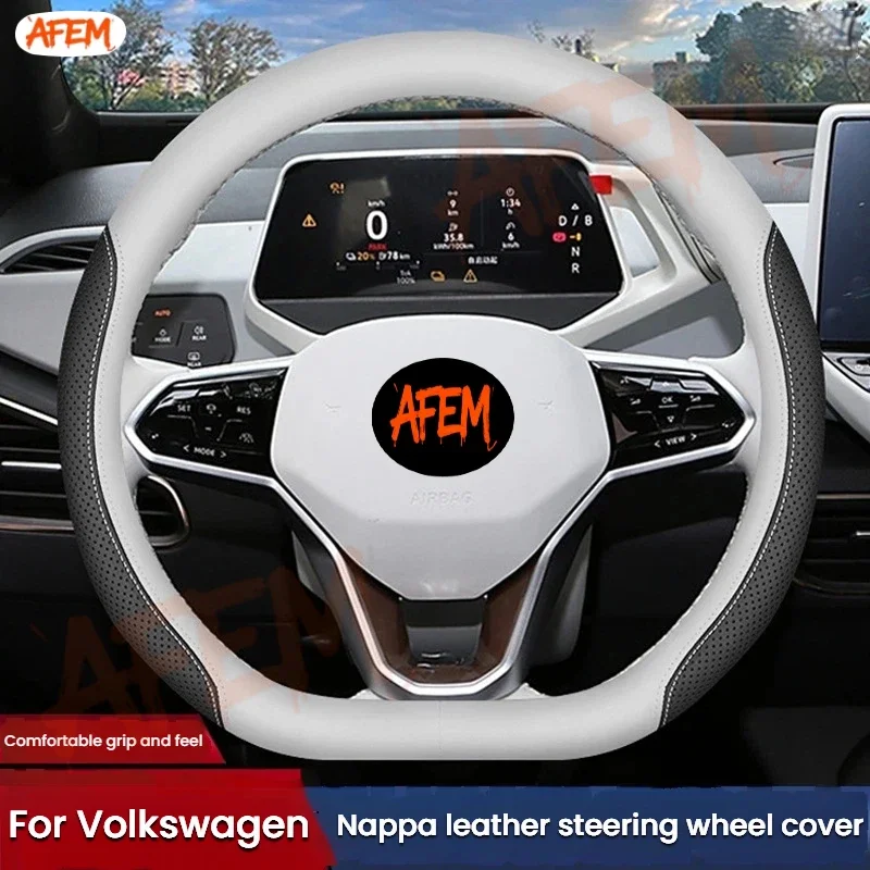 Steering Wheel Cover For Volkswagen ID3 Sagitar Tiguan L Magotan Tanyue Tange Passat Tuyue Lavida Bora CC handlebar cover