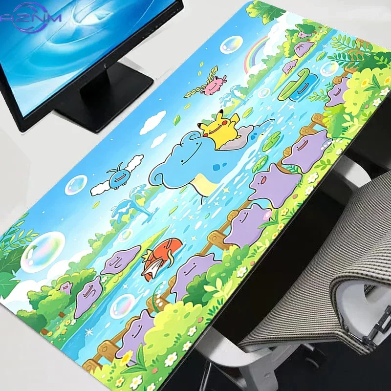 Gengar Ghost Pokemon Graffiti Style Anime Rubber Mouse Pad Non Slip Gaming Desk Mat for Laptop PC Desktop Decor 3