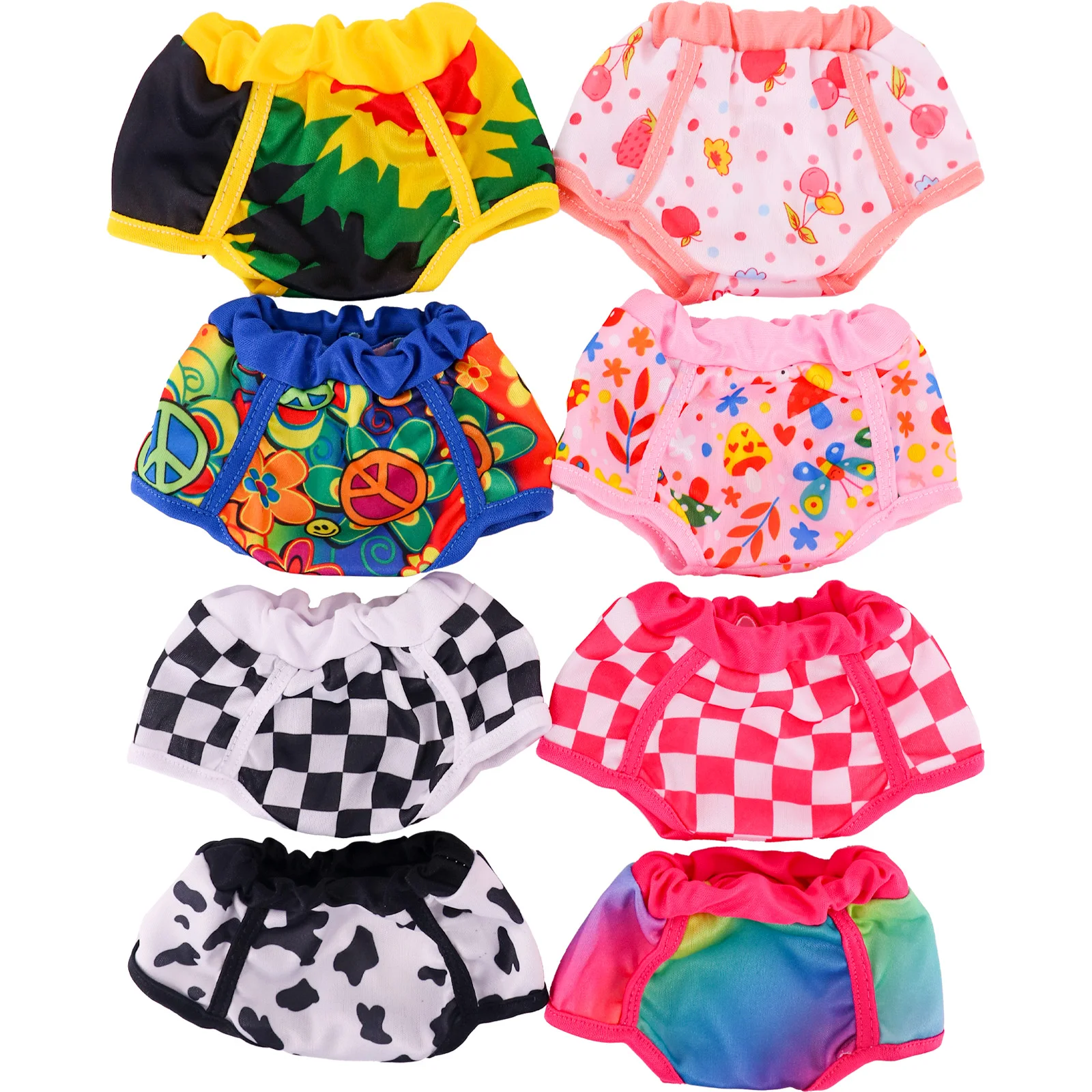 Doll Clothes Cute Printing Panties For 18Inch Girl American Doll &43Cm Reborn Baby Doll Accessories Our Generation Girls Toys