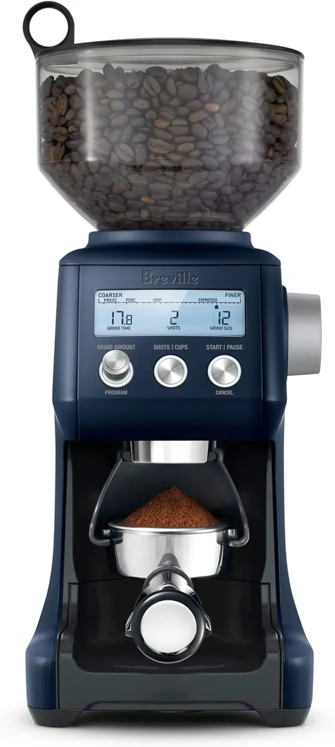 

Smart Grinder Pro with 60 Settings, LCD Display, and Warranty for Espresso to French Press