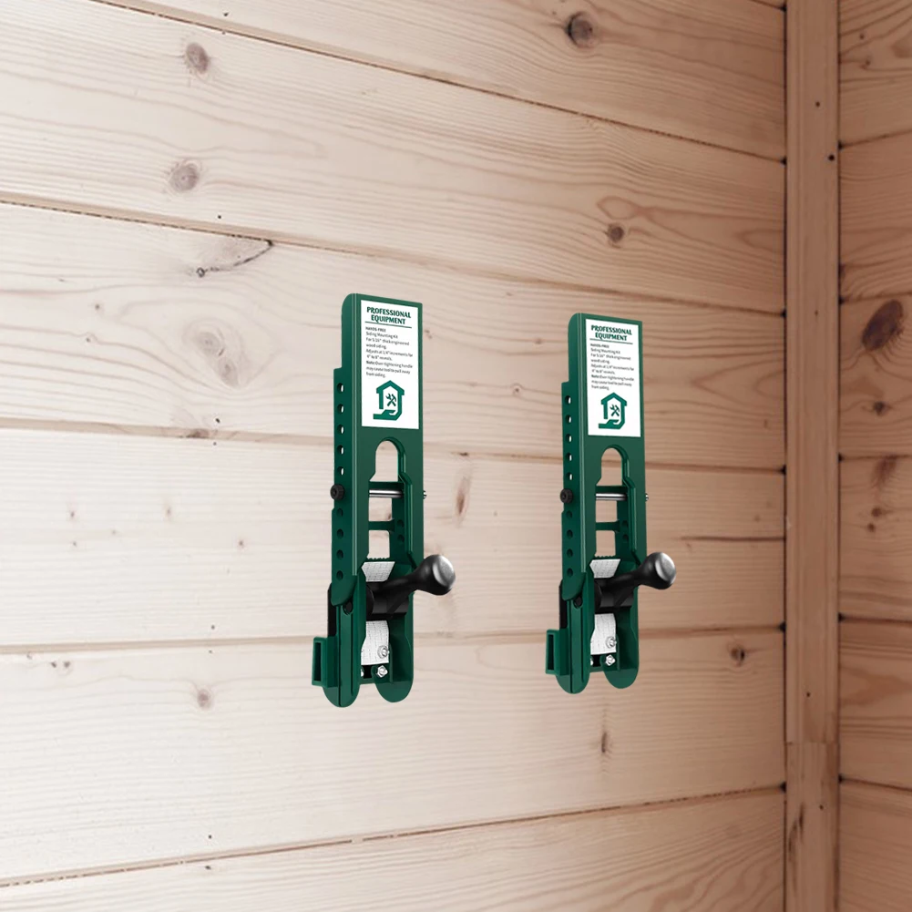 

Siding Installation Tools Siding Mounting Kit with Adjustable Reveals Lap Siding Gauge Polycarbonate Body for Home Exterior