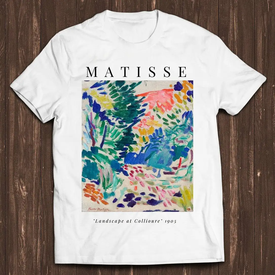 Matisse Landscape At Collioure Painting Art Meme Retro Gamer Cult Movie Music Top Cool T Shirt C1041