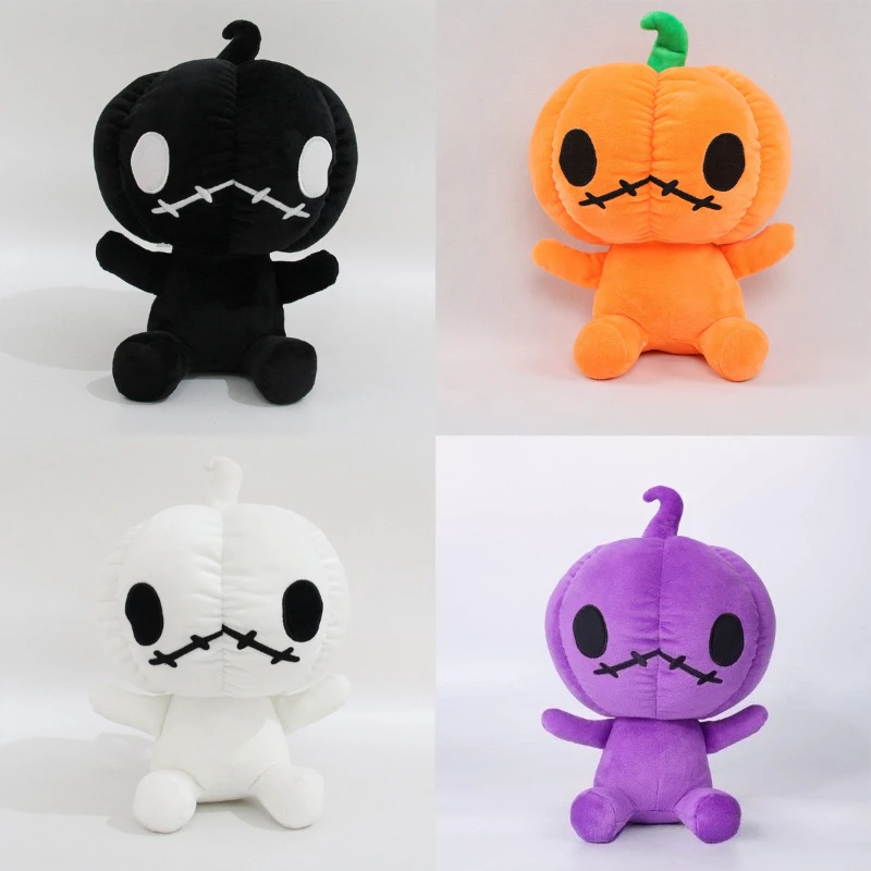 

30cm Pumpkin Plush Toy Halloween Party Decoration Cotton Soft Pumpkin Filled Pillow Doll Halloween Kids Christmas Birthday Gift