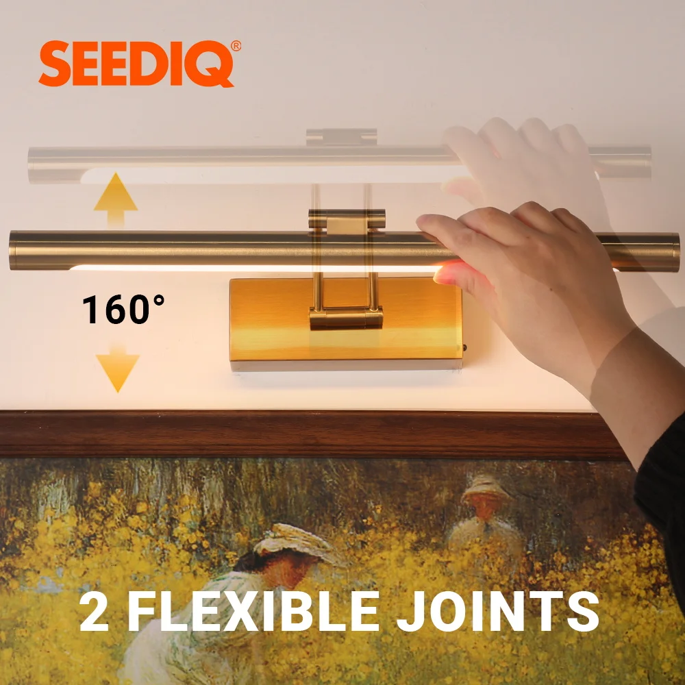 مصباح حائط LED قابل لإعادة الشحن 40 سم مصباح لاسلكي 4400 مللي أمبير في الساعة مع ضوء جدار داخلي للتحكم عن بعد