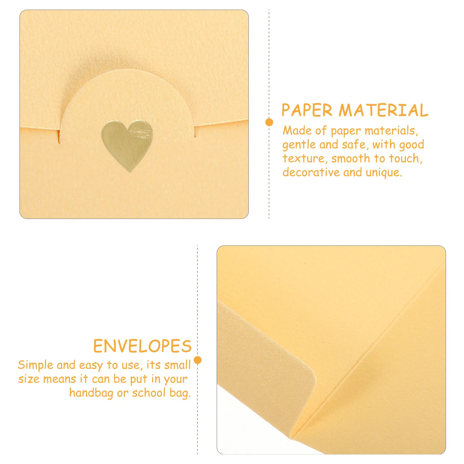 

20Pcs Small Card Envelopes Premium Matte Finish for Invitation Greeting Cards Wedding Party Graduation Event Festival Stationery