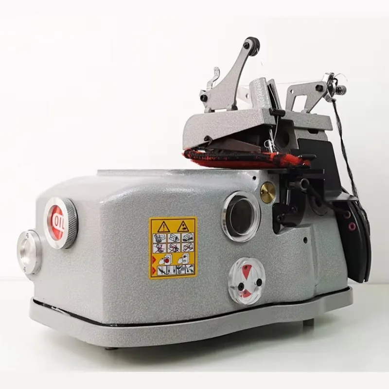 HONG HUI HH2502 New Industrial Carpet Hemming Overlock Sewing Machine for Manufacturing Plant & Home Use