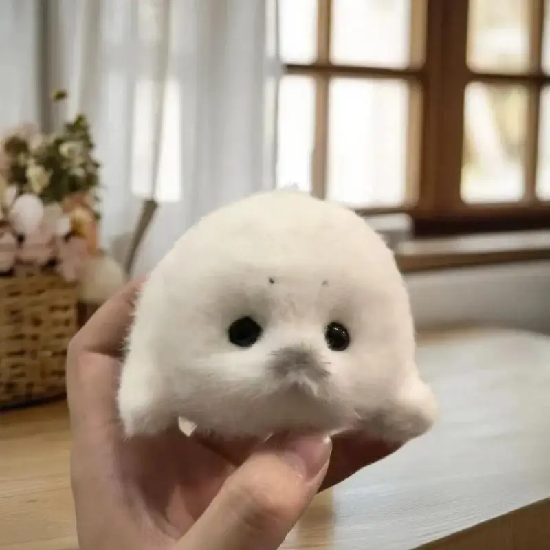 

New Cute Baby Seal Doll Plush Toy Pendant Simulation Ocean Toy Souvenir Seal Pendant Gift Doll Bag Pendant