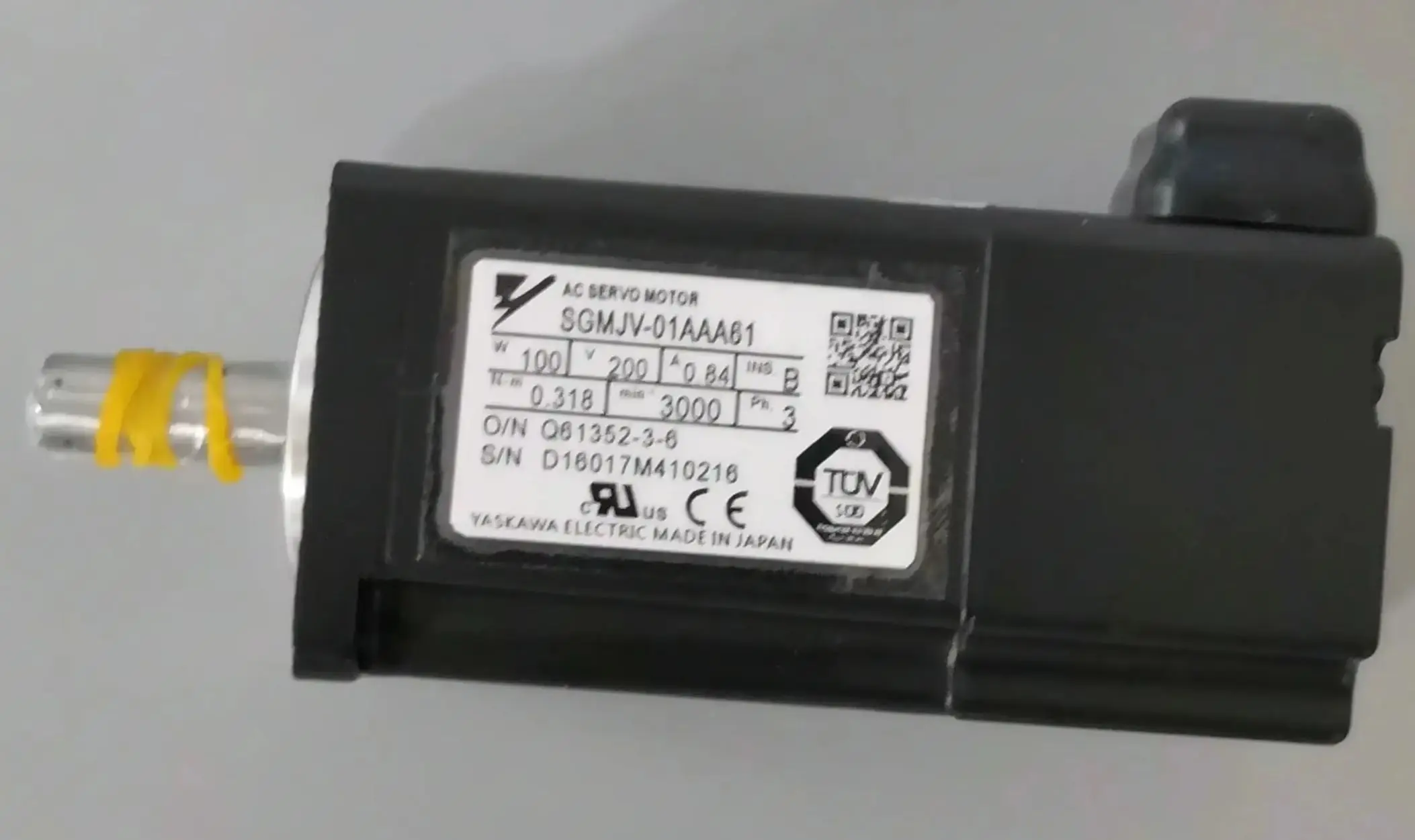 Brand new SGMJV-01AAA61 Servo motor，SGMJV 01AAA61，Fast shipping