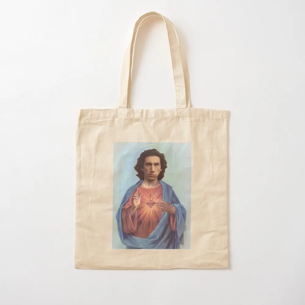 Adam Driver Jesus Tote Bag Women's bags shopper bags for women tote bag women tote bag custom