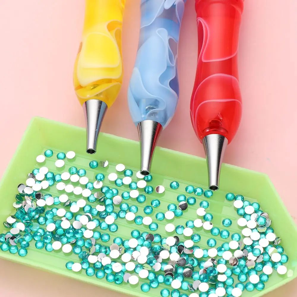 الفن الخياطة اكسسوارات عبر غرزة التطريز الراتنج الماس اللوحة القلم الراتنج القلم نقطة الحفر القلم سبيكة استبدال رؤساء القلم #2