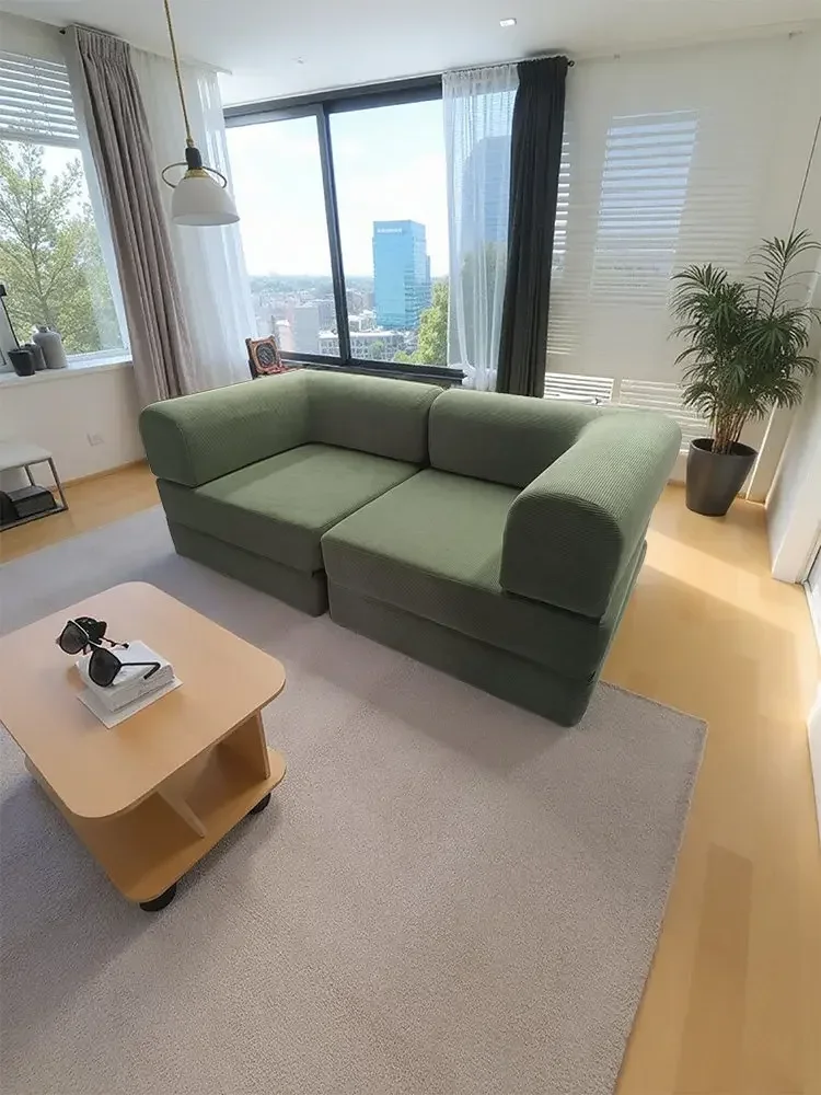 TT 2 meters or more compression sofa module roll bag full sponge small apartment sofa bed