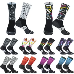 Anti Slip Professional Bike Socks Bicycle Compression Sport Sock Men And Women Street Sports Socks Racing Cycling Socks