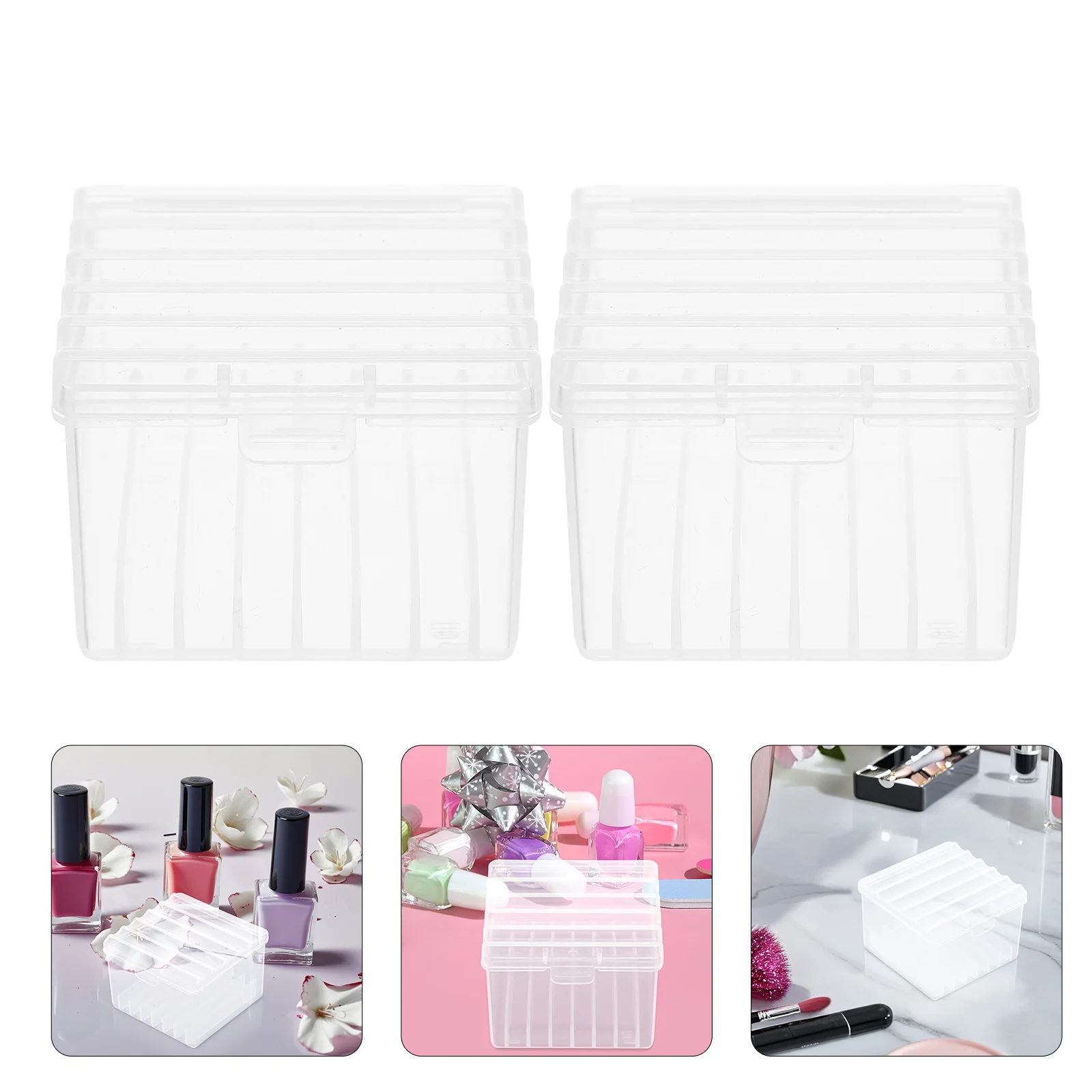 

2pcs Japanese Cleaning Brush Holder Plastic Dappen Dish Manicure Equipment Organizer Multifunctional Brush Cleaner