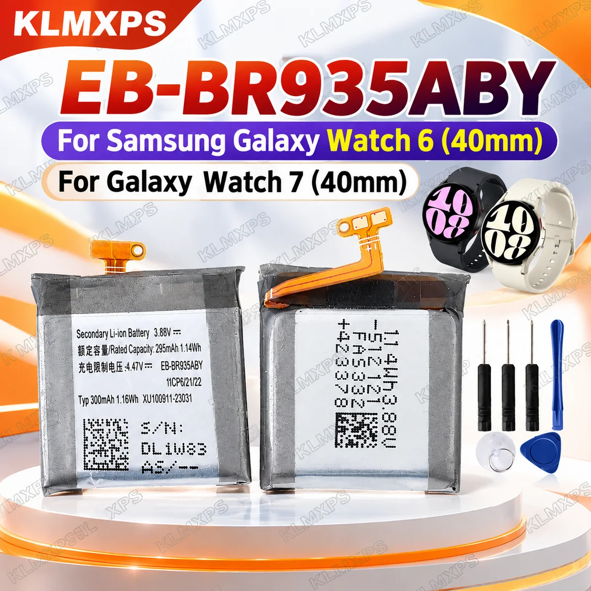 EB-BR935ABY 300mAh Replacement Battery for Samsung Galaxy Watch 6 40mm SM-R930 SM-R935 Smart Card Electronic Repair Part