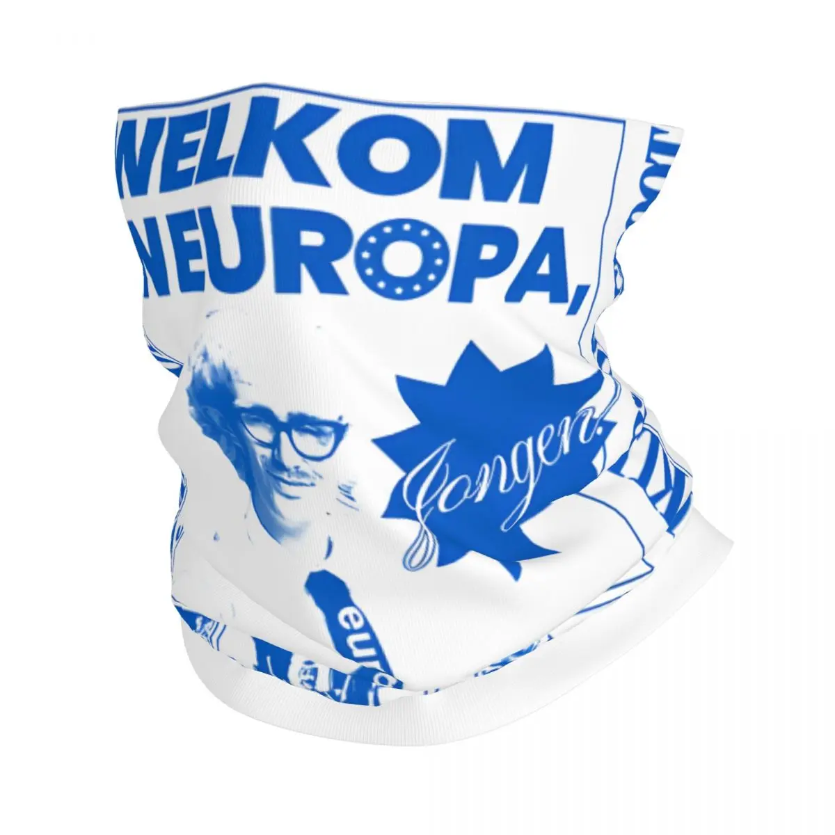 Song Contest Joost Klein Europapa Eurovision Bandana Neck Gaiter Printed Balaclavas Wrap Scarf Multifunctional Cycling Men Adult