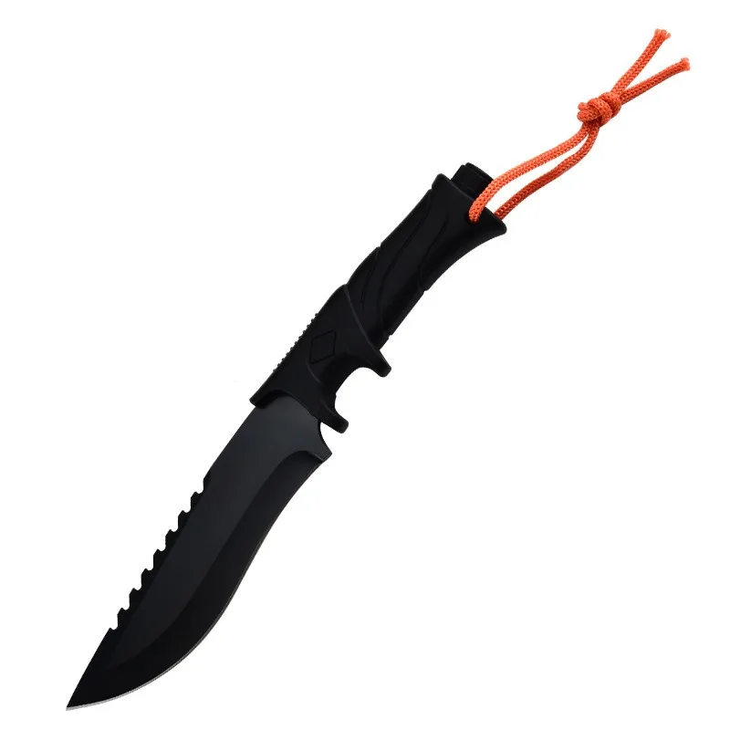 Outdoor Straight Knife, High Hardness And Thickened, Portable Survival Meat Knife, Sharp Fishing Knife For Camping And Fishing image 4