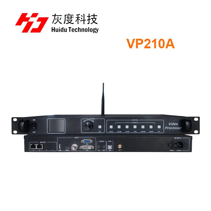 Huidu 비디오 프로세서 통합 LED 전송 카드, Huidu 수신 카드와 함께 작동, VP210A, VP210C, HD VP210 시리즈