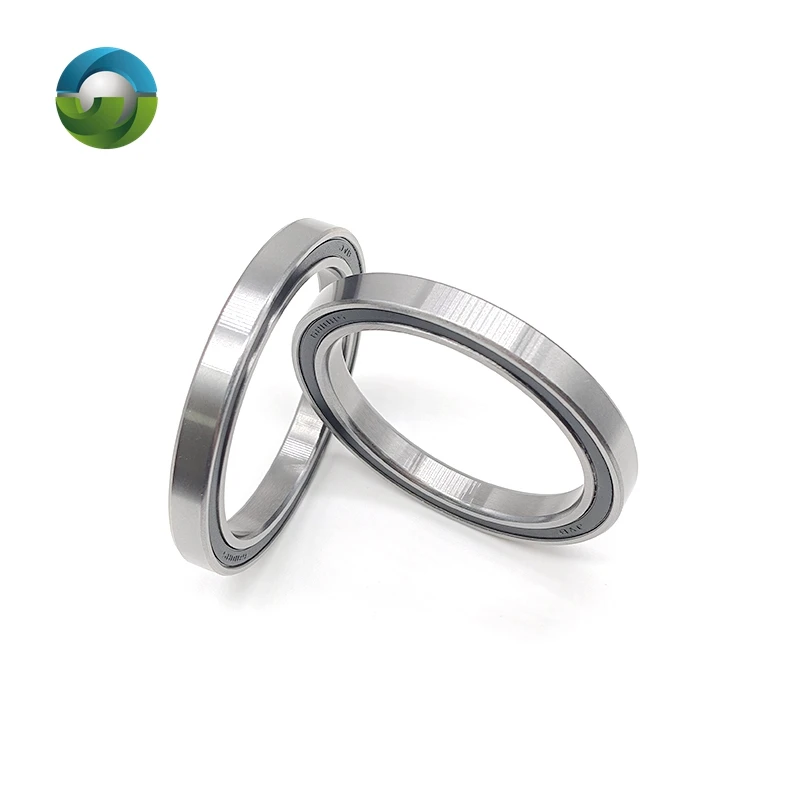 2Pcs 6807RS 35x47x7mm Bearing Steel Double Rubber Sealed ABEC-7 Deep Groove Ball Bearing