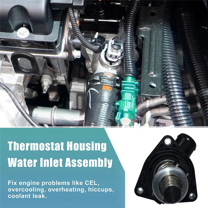 

HOT-12674639 Car Engine Coolant Thermostat Housing Assembly For GMC Cadillac Parts,12674639 Car Engine Coolant Thermos