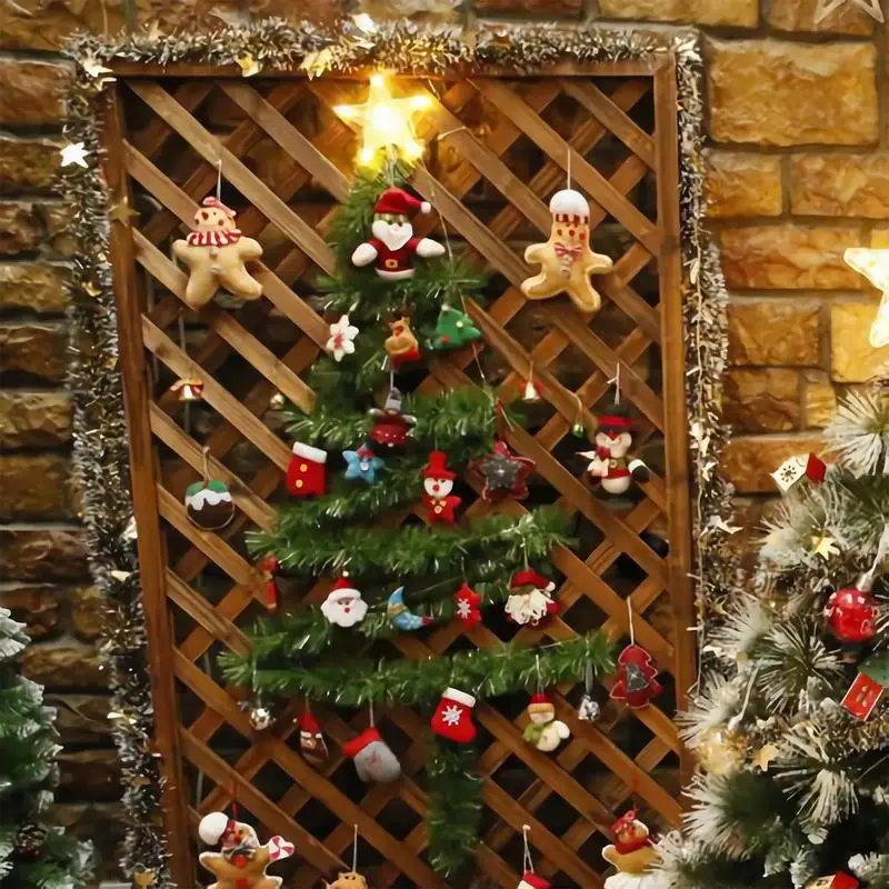 Christmas Red Berry Rattan Enlarged Red Christmas Decor Rattan Door Rattan Lightweight Easy Hanging For Home Wall