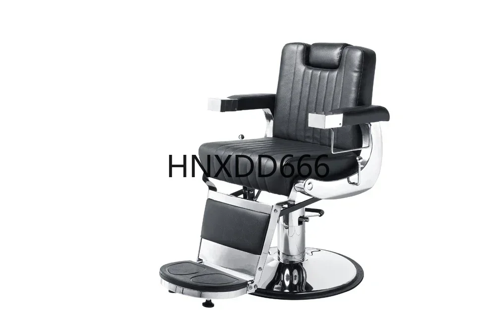 Schwarzer Salon-Friseurstuhl