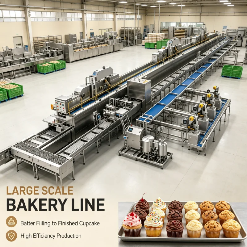 Food Factory Baking Line Cookie Production Machine For Snack Forming And Decoration Customized