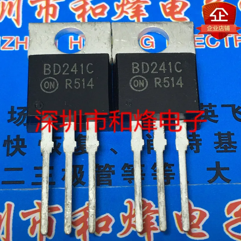 5 pieces BD241C  TO-220 100V 3A