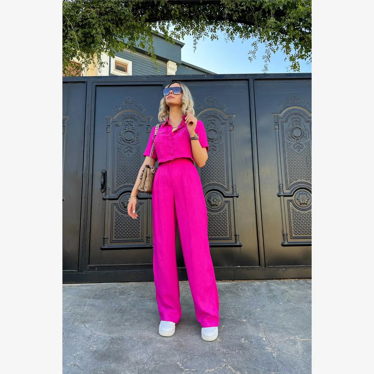 ฤดูร้อนหรือ Sve Faionable ชุดลำลองสองชิ้นชุดสตรีเอเล สเลงานนักเรียนหรือเหมาะสำหรับอายุ 8-25