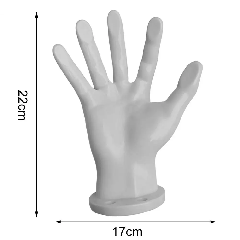 Soporte de pared para pelota de fútbol, soporte estable multiusos en forma de mano para baloncesto, fútbol, voleibol, estante de exhibición de balonmano, 22cm