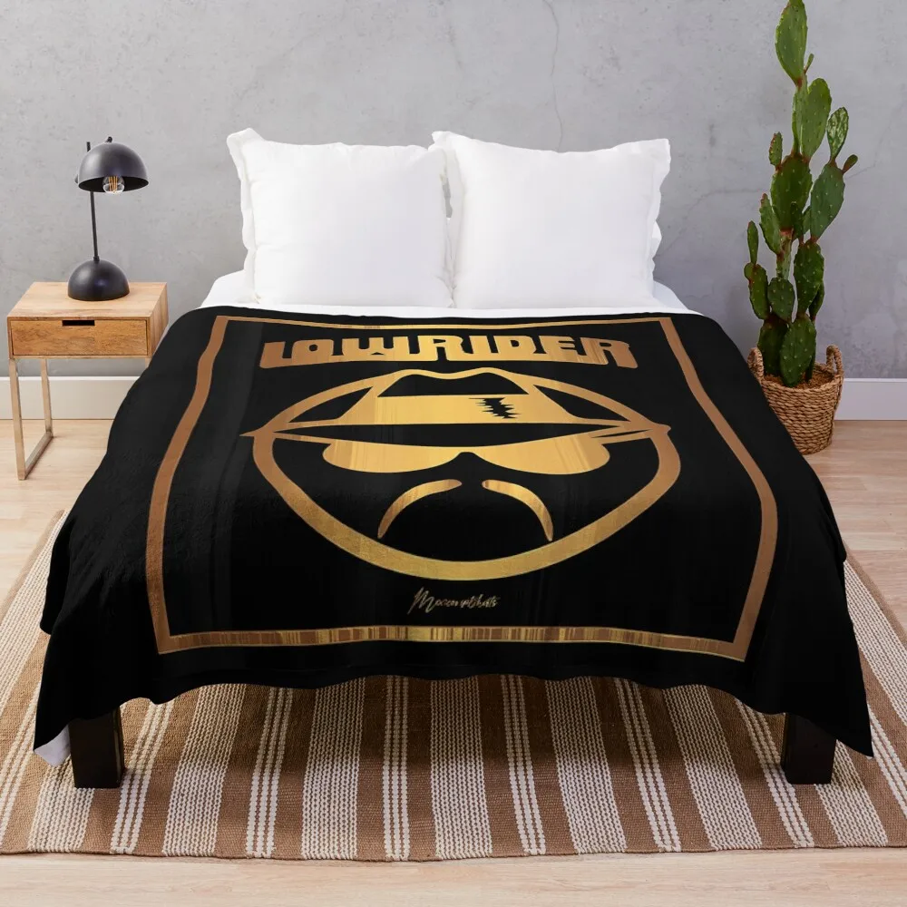 LOWRIDER GOLD T SHIRT Throw Blanket Camping warm for winter Blankets