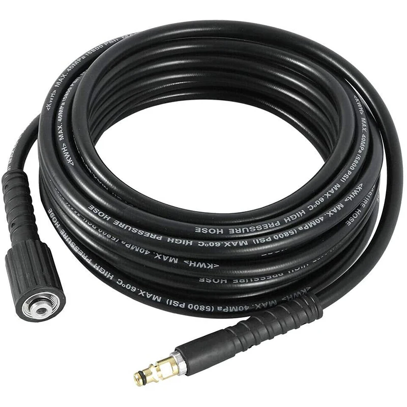 15M 49FT 2320PSI High Pressure Washer Hose Tube Water Pipe Cleaning Replacement For Karcher K2 K3 K4 K5