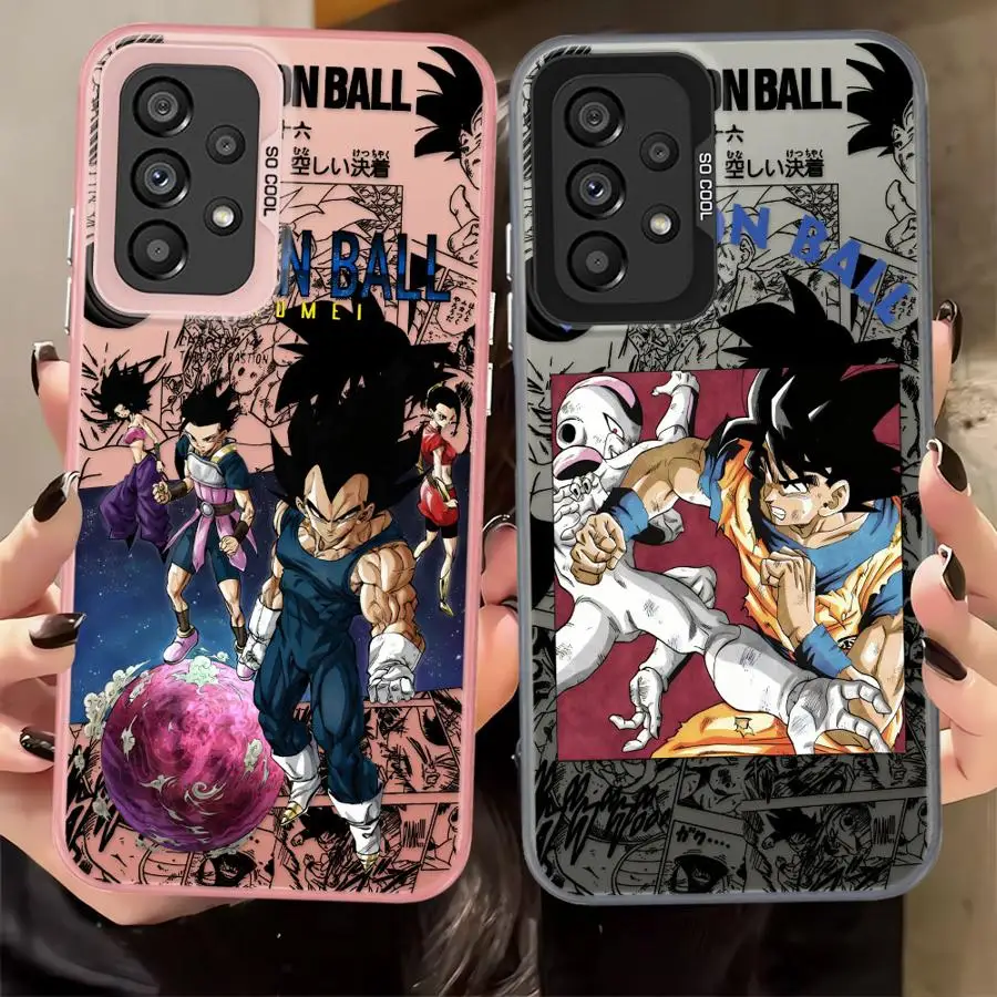 لعبة دراغون بول كاريكاتير فيغيتا غوكو قضية الهاتف لسامسونج غالاكسي A23 A16 A34 A14 A25 A12 A22 A24 A13 A32 A15 لينة قذيفة