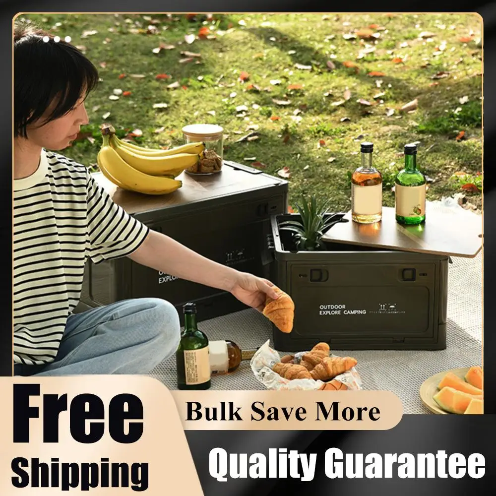 

30L Household Storage Organizer Large Capacity Travel Storage Box Stackable Multifunctional Store Picnic Supplie Snacks and More