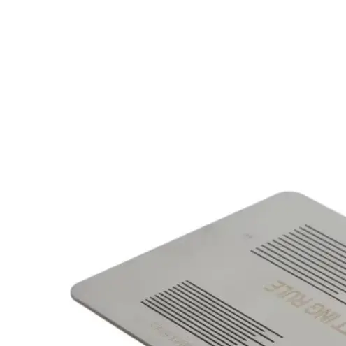 Stainless Steel For Cross Grid Adhesion Tester 100 Grid Scratch Board For Coating Paint Film Durability Testing Tool 20-35mm Len