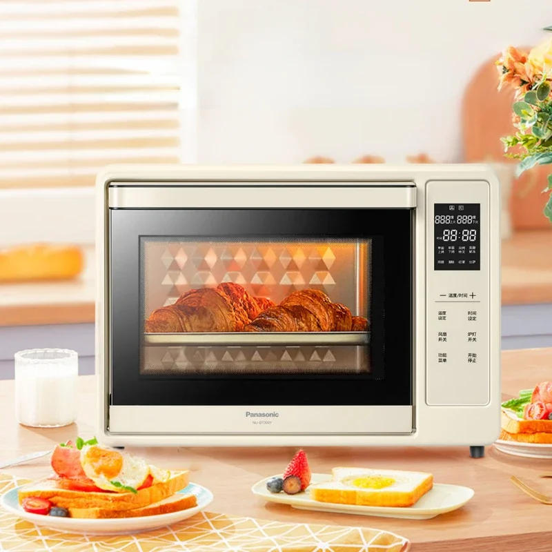 Retro Multifunctional Small Egg Tart Bread Cake Baking 30L Large Capacity Household Electric Oven Home Appliance Pizza Oven