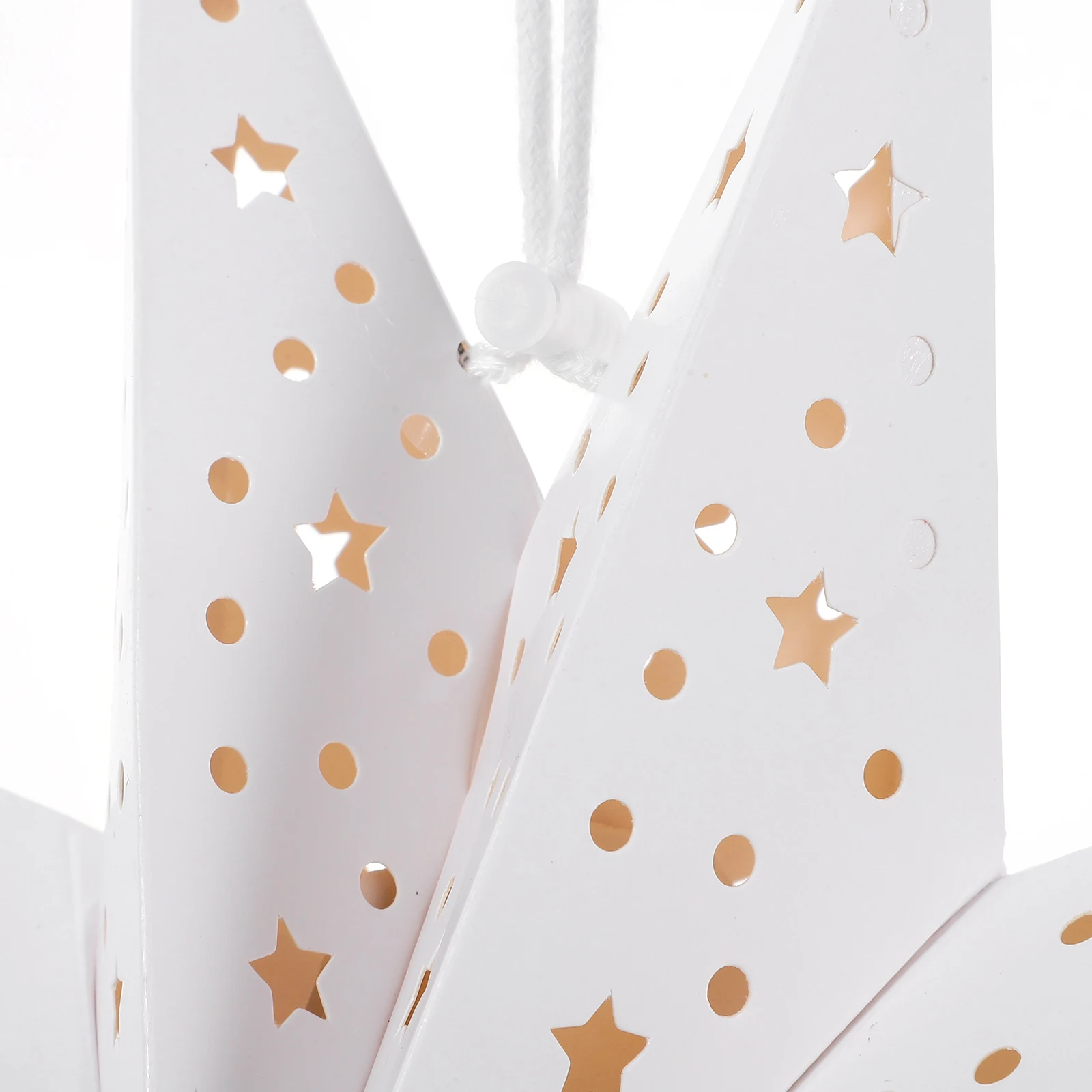 

3pcs 35cm Lantern Shade Foldable Paper Lamp Star Shaped Xmas Decor Light for Home Party Paper Lamp Shade Desktop