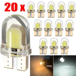 T10 194 168 W5W LED CANBUS Bright White Light Car Interior Reading Lamp License Light Lights Universal Silica Wedge Bulbs