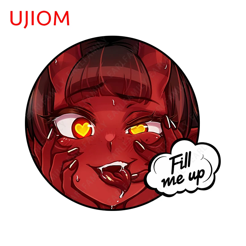 UJIOM Rotundity Meru-pegatina de pared Sexy, personalidad creativa a la moda, calcomanía para rascar oclusión elegante, decoración para sala de juegos