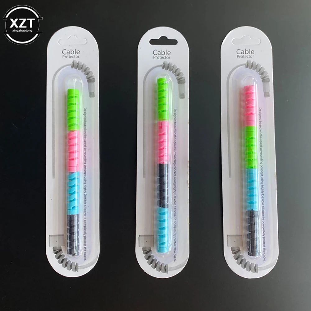 Charging Cable Protector For Phones Cable Holder Ties Cable Winder Clip For Mouse USB Charger Cord Mnagement Cable Organizer