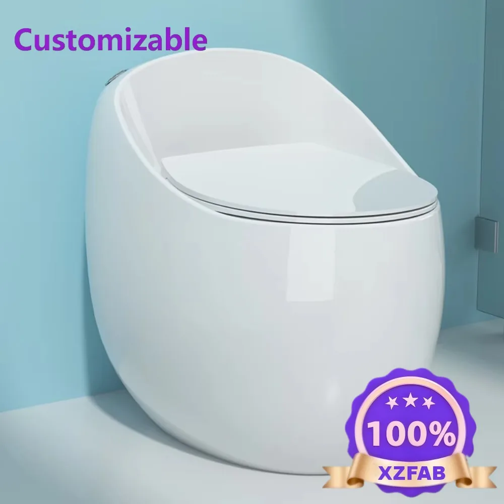 

Factory Direct 2026 High quality floor trap egg toilet ceramic sanitary ware bathroom