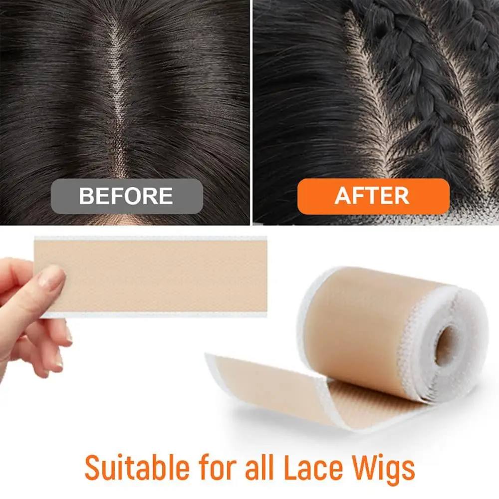 Ultra-thin Silicone Lace Tape Non-slip Adhesive Tape Wig Knots Healer Lace Wig Grids And Knots Eraser Concealer