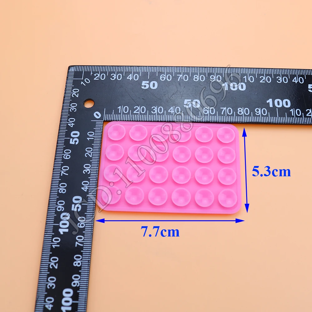Силиконовая присоска для крепления мобильного телефона, двухсторонняя фиксированная накладка, автомобильный кронштейн, чехол для телефона, универсальная противоскользящая присоска