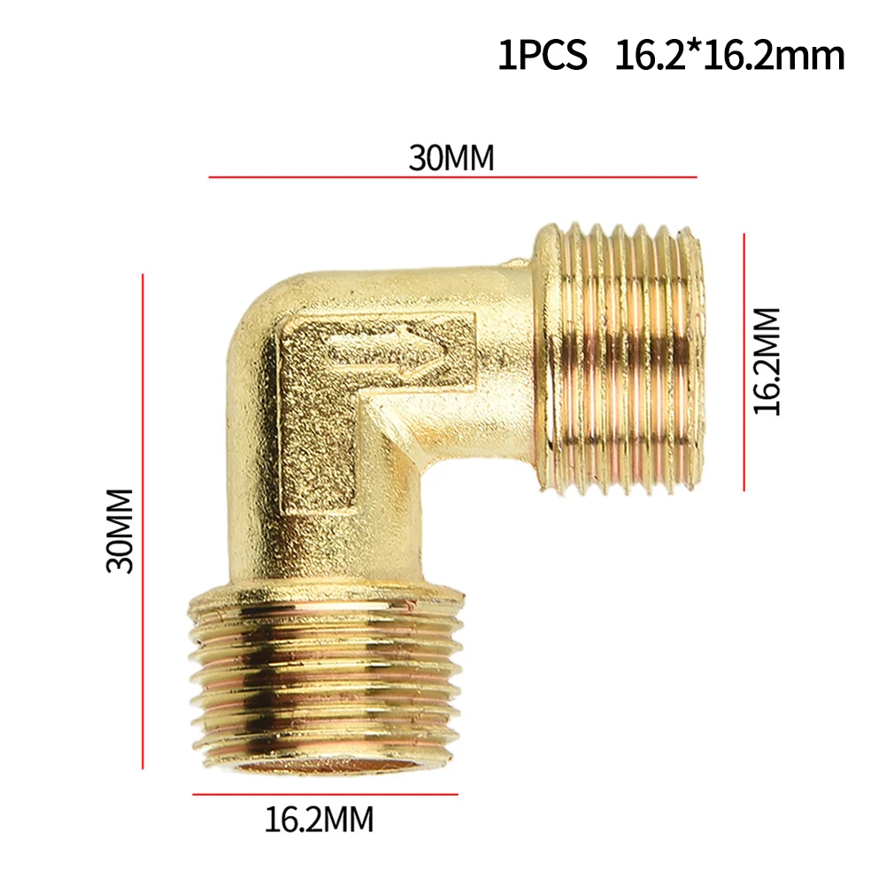 Copper 90 Degree Elbow Unloader Valve Relief Air Compressor Head Adapter Right Angle Connector For Oil Silent Compressor Parts