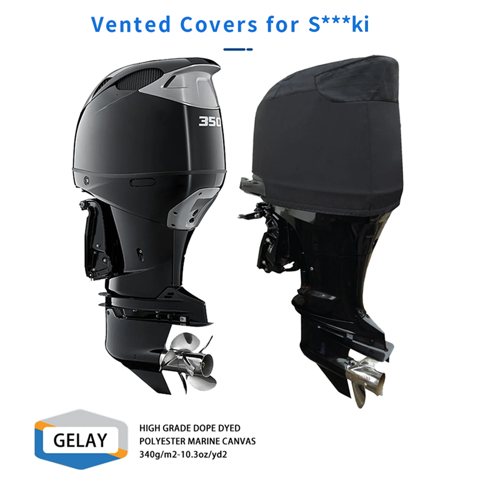 أغطية تهوية مخصصة لميض البحرية لمحركات سوزوكي 20 HP الخارجية DF15A، DF20A(2012) #5